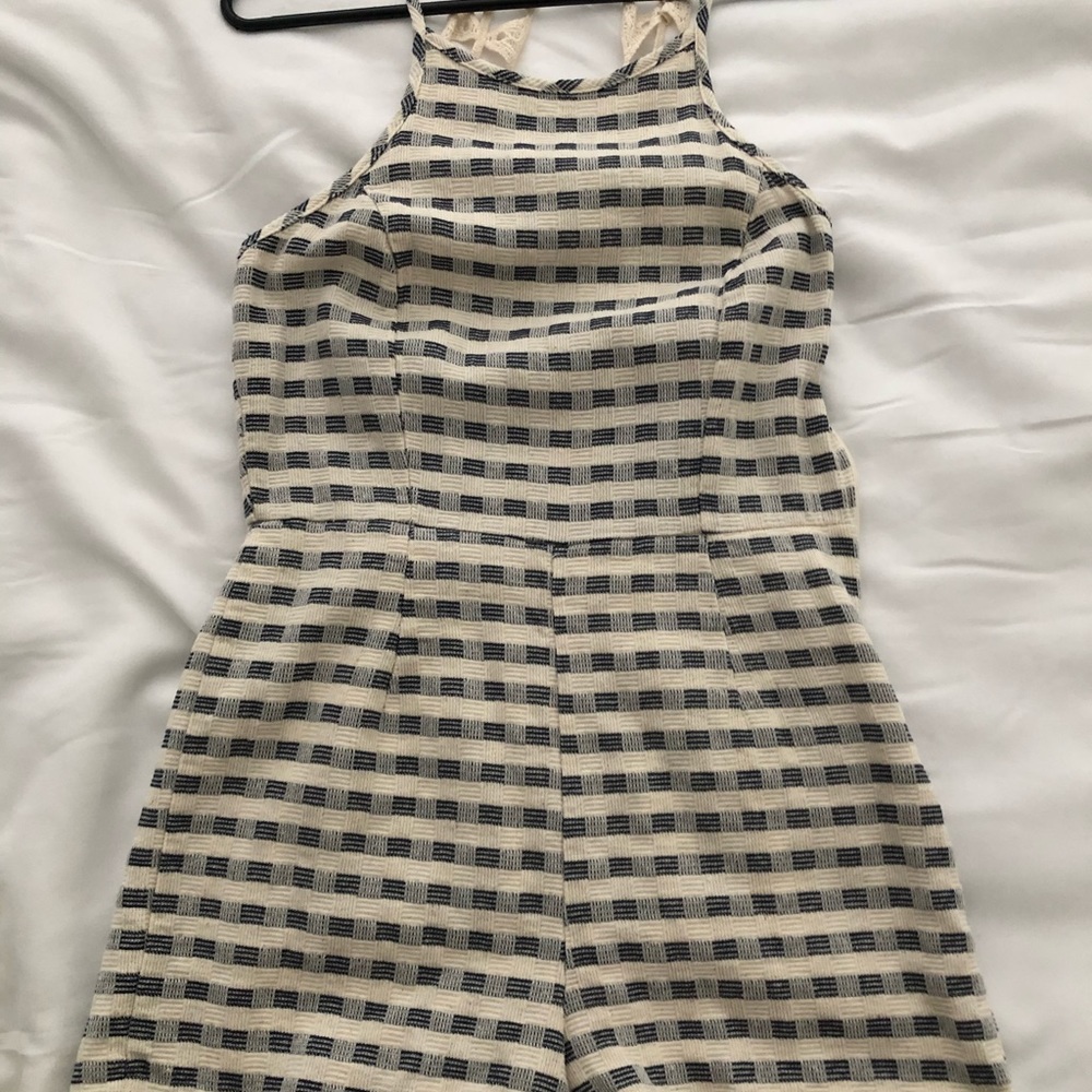 Plaid romper